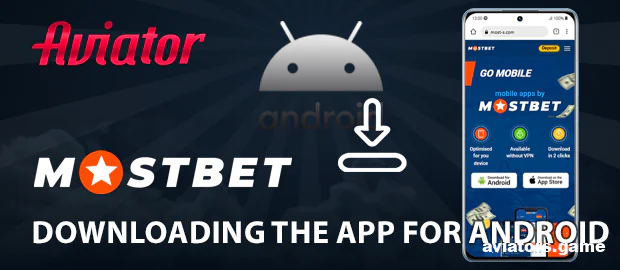 Завантаження застосунку Mostbet на Android для українських гравців